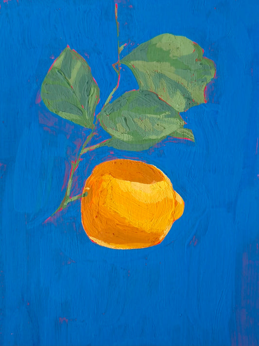 Summertime Lemon Print